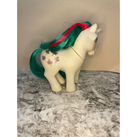 My Little Pony G1 Vintage Gusty Unicorn Glitter Symbols 1984 - Picture 3 of 7
